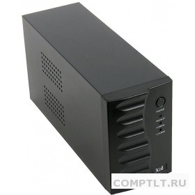 3Cott ИБП 3C-500-MCSE 500VA/300W линейно-интерактивный метал.корпус, 3-х ступенчатый AVR,2Shuko 0464322
