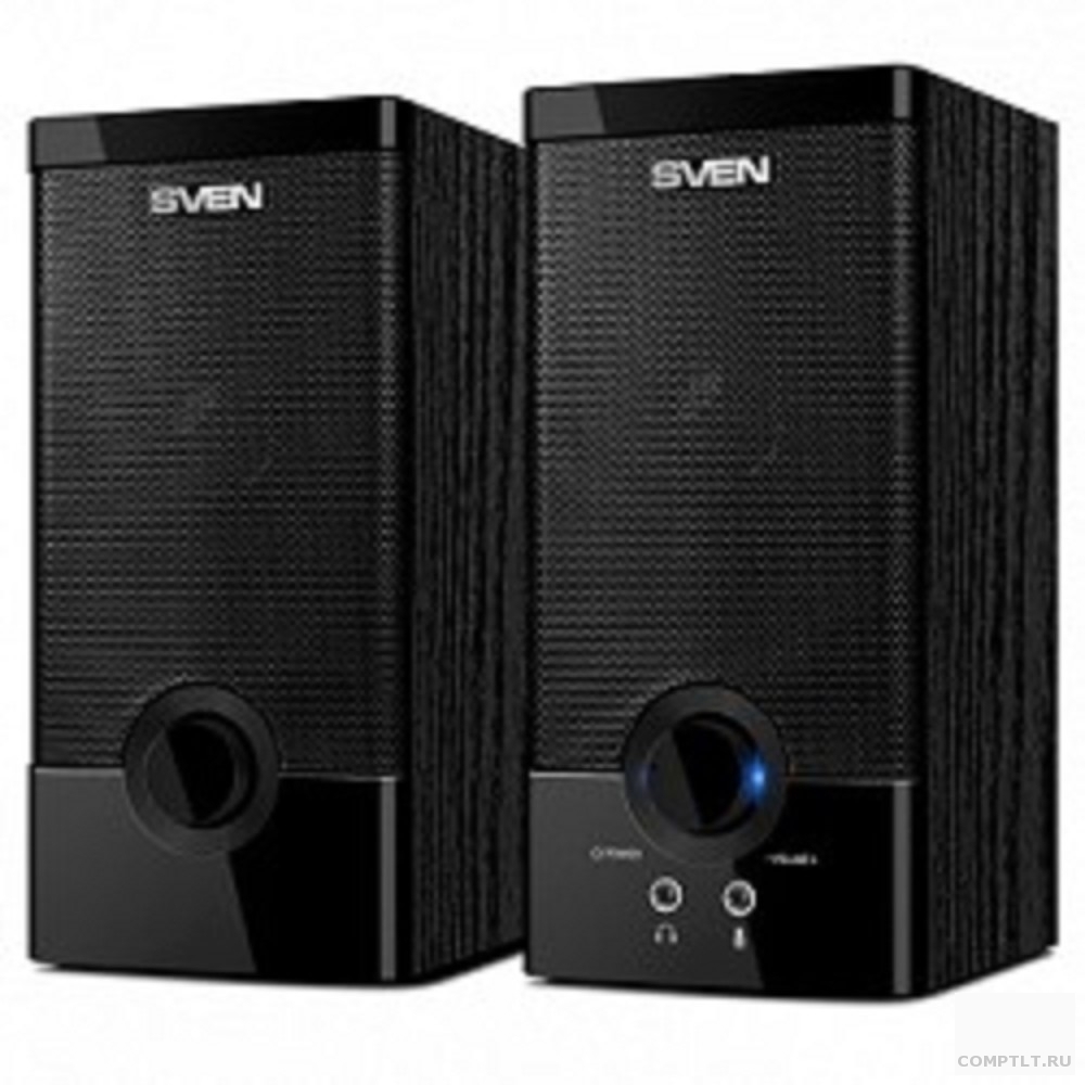 SVEN SPS-603 черный USB-порт ПК, ноутбука или адаптер 5V DC