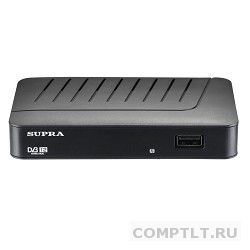 SUPRA SDT-77 внешний TV-тюнер, цифровой, работает без компьютера, вывод HD-изображения, пульт ДУ