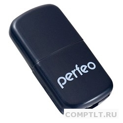 USB 2.0 Perfeo Card Reader Micro SD PF-VI-R009 Black