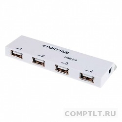 Perfeo USB-HUB 4 Port, PF-VI-H026 White белый