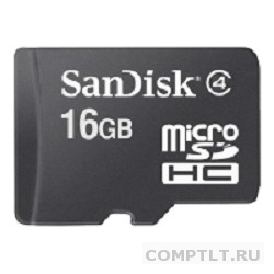 Micro SecureDigital 16Gb SanDisk SDSDQM-016G-B35 MicroSDHC Class 4