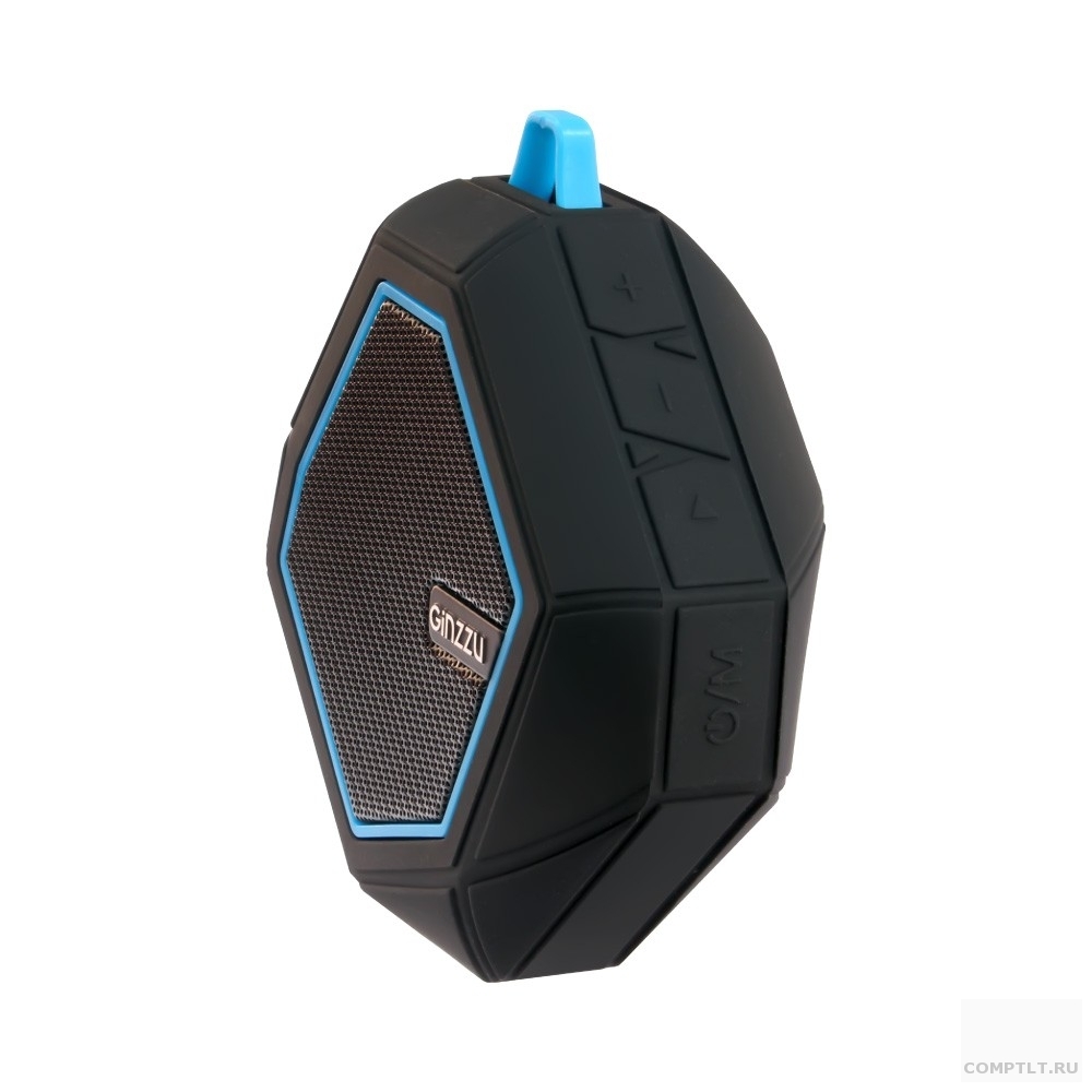 Ginzzu GM-871В 6Вт, 150Гц-18КГц, 600мАч, Handsfree, AUX, TF-card, FM-радио, waterproof-IPX4