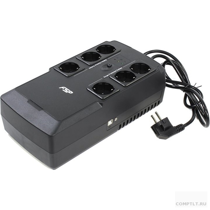 FSP AGA400 PPF2401701 Off-Line, 400VA/240W, Schuko6, USB,Black