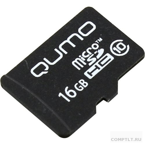 Micro SecureDigital 16Gb QUMO QM16GMICSDHC10NA MicroSDHC Class 10
