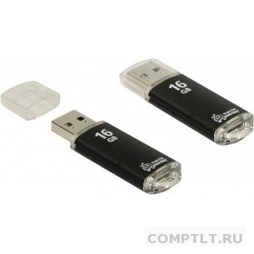Smartbuy USB Drive 16Gb V-Cut series Black SB16GBVC-K