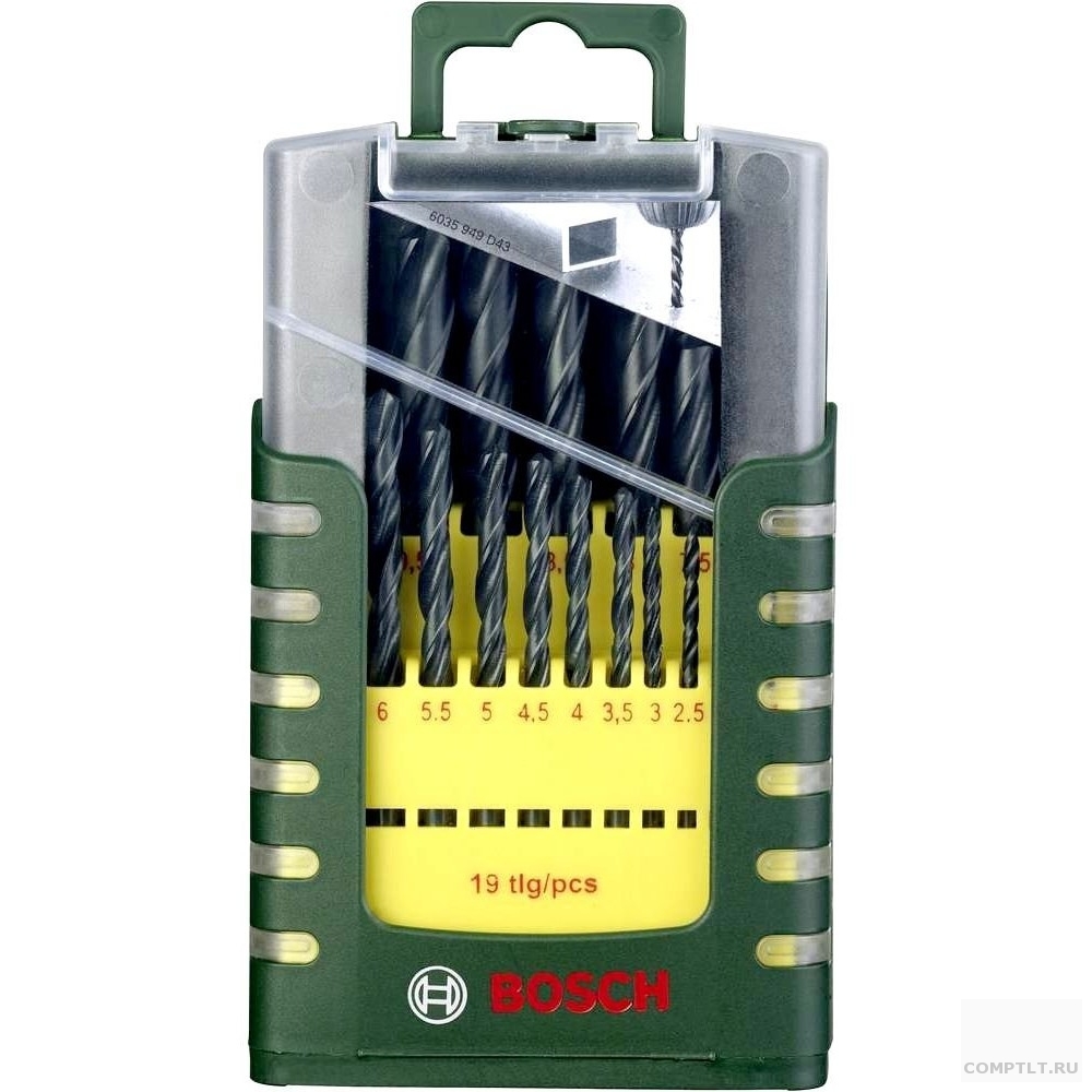Bosch 2607017151 Акц набор сверл HSS-R 19 шт