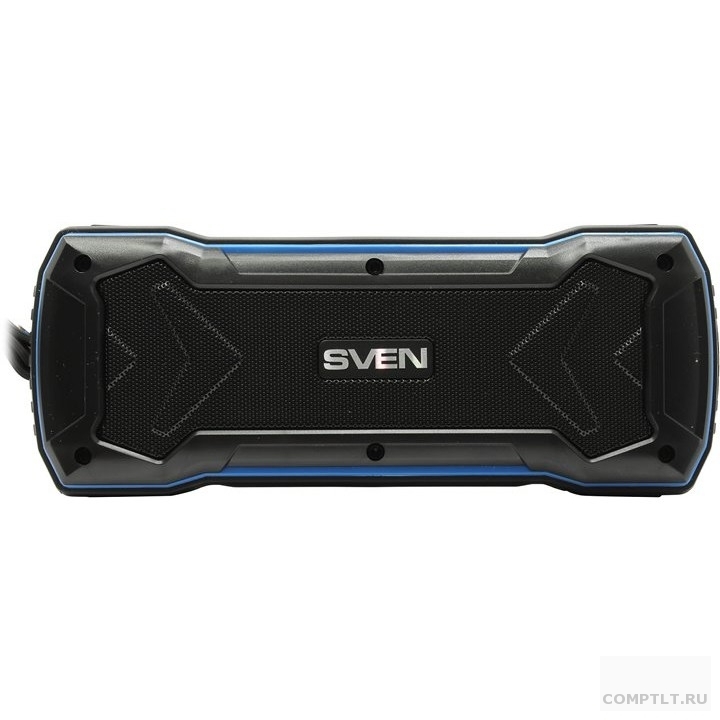 SVEN PS-220, черный-синий SV-016470 10 Вт, Bluetooth, USB, microSD, FM-тюнер