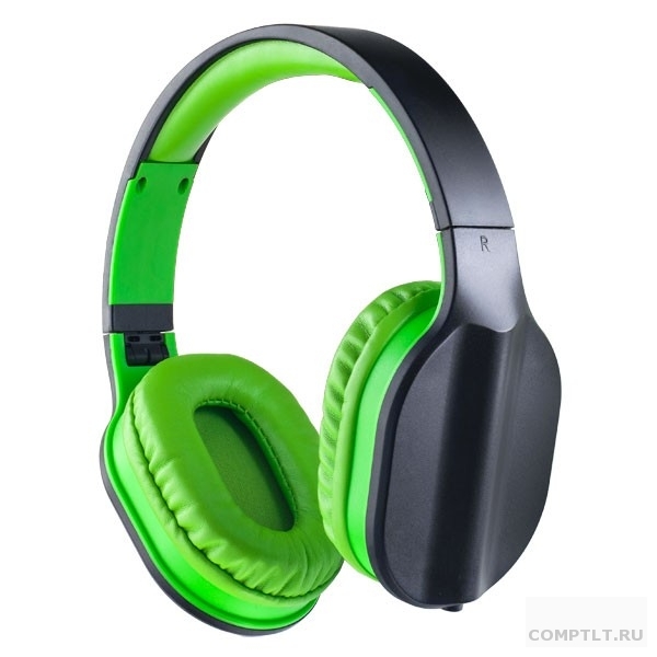 Perfeo PFA4006 наушники полноразмерные DUAL черные/зеленые