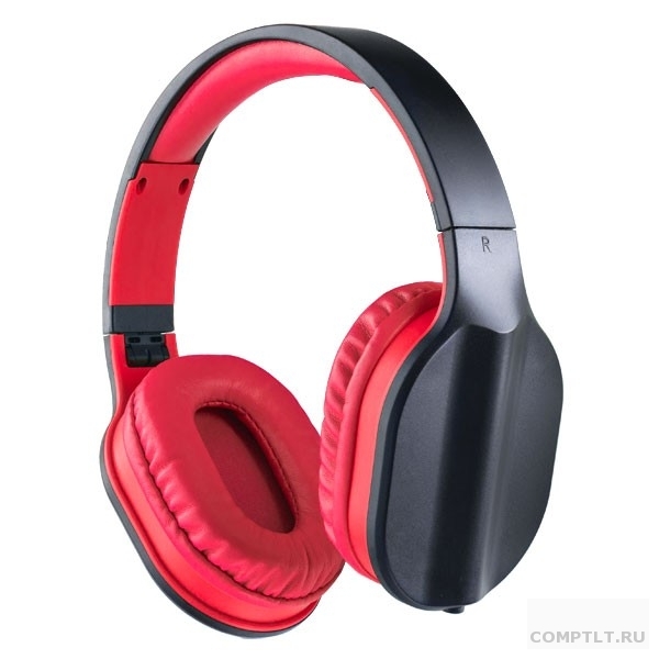 Perfeo PFA4004 наушники полноразмерные DUAL черные/красные