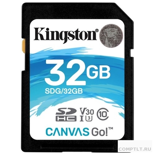 SecureDigital 32Gb Kingston SDG/32GB SDHC Class 10, UHS-I U3