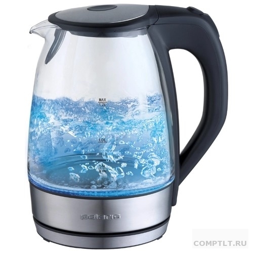 Чайник электрический POLARIS PWK 1729CGL, 2200Вт, черный