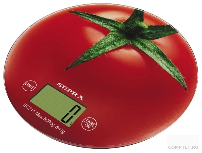 Весы кухонные электронные SUPRA BSS-4300 tomato