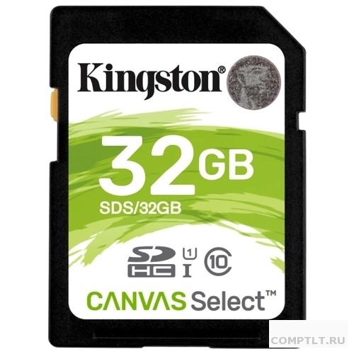 SecureDigital 32Gb Kingston SDS/32GB SDXC Class 10, UHS-I