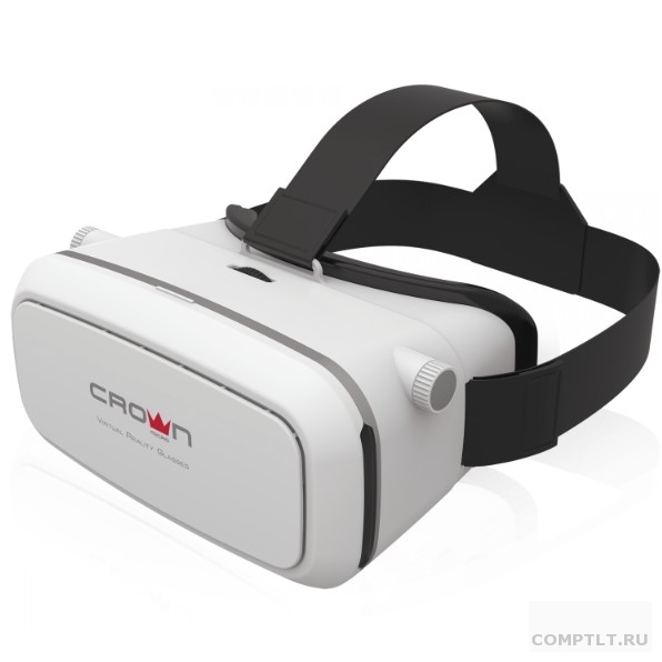 Crown CMVR-07 Очки виртуальнои реальности для смартфона, white