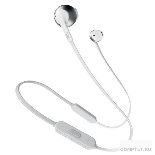 JBL T205BT белый/серебристый беспроводные bluetooth