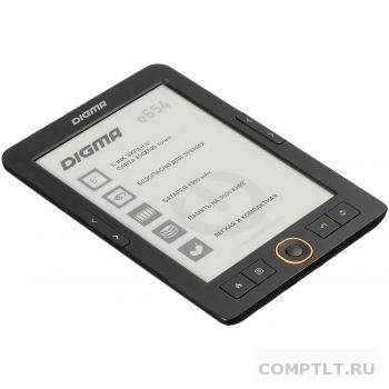 Электронная книга Digma E654 6" E-Ink Carta 800x600 600MHz/4Gb/microSDHC графит 1066710