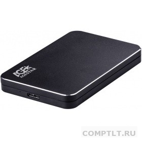 AgeStar 3UB2A18 BLACK USB 3.0 Внешний корпус 2.5" SATA алюминийпластик, черный