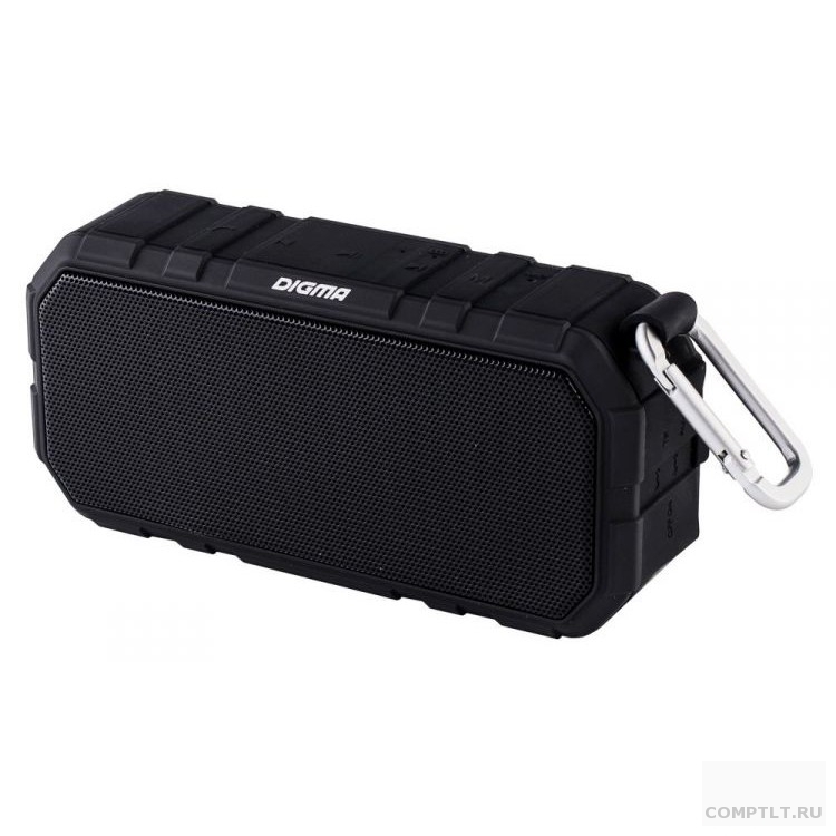 Digma S-40 черный 10W 1.0 BT 2000mAh SP4010B