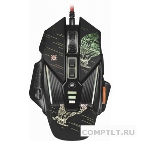 Defender sTarx GM-390L 52390 Проводная оптическая мышь, 8 кнопок, 3200dpi, грузики