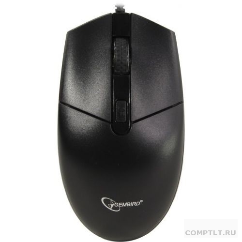 Gembird MOP-500H черный, USB, 2кн.колесо-кнопка  DPI, 2400DPI, подогрев