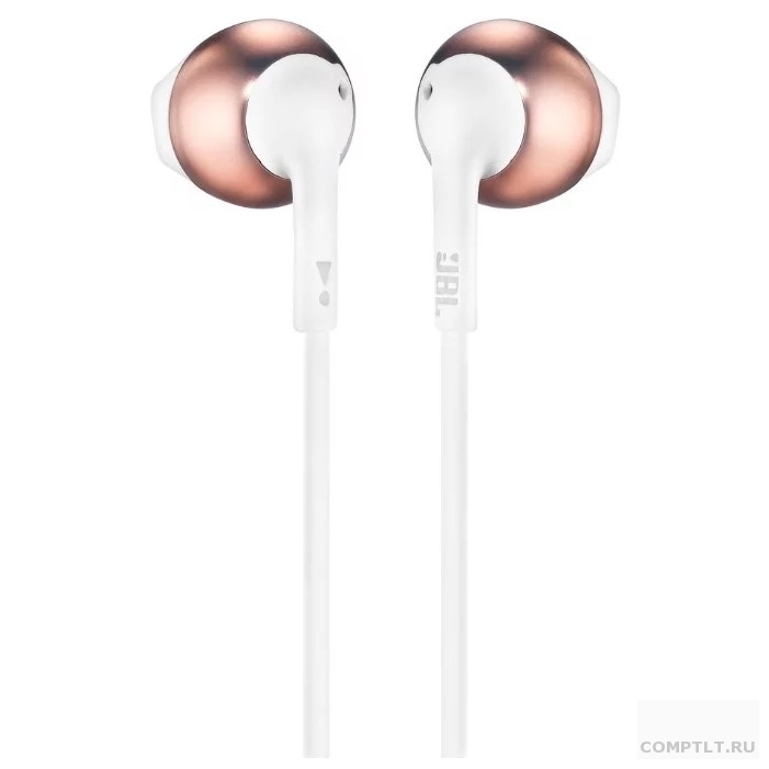 JBL T205 RGD 1.2м розовое золото проводные