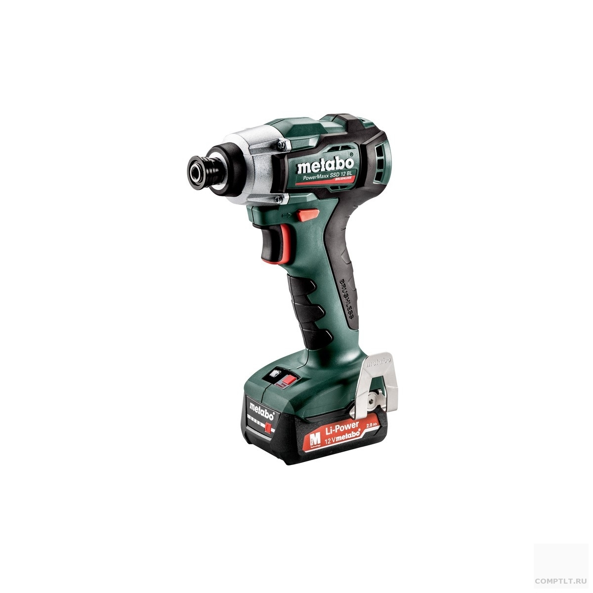 Metabo PowerMaxx SSD 12 BL Ударный гайковерт 601115500  2х2.0 LiIon,кейс 