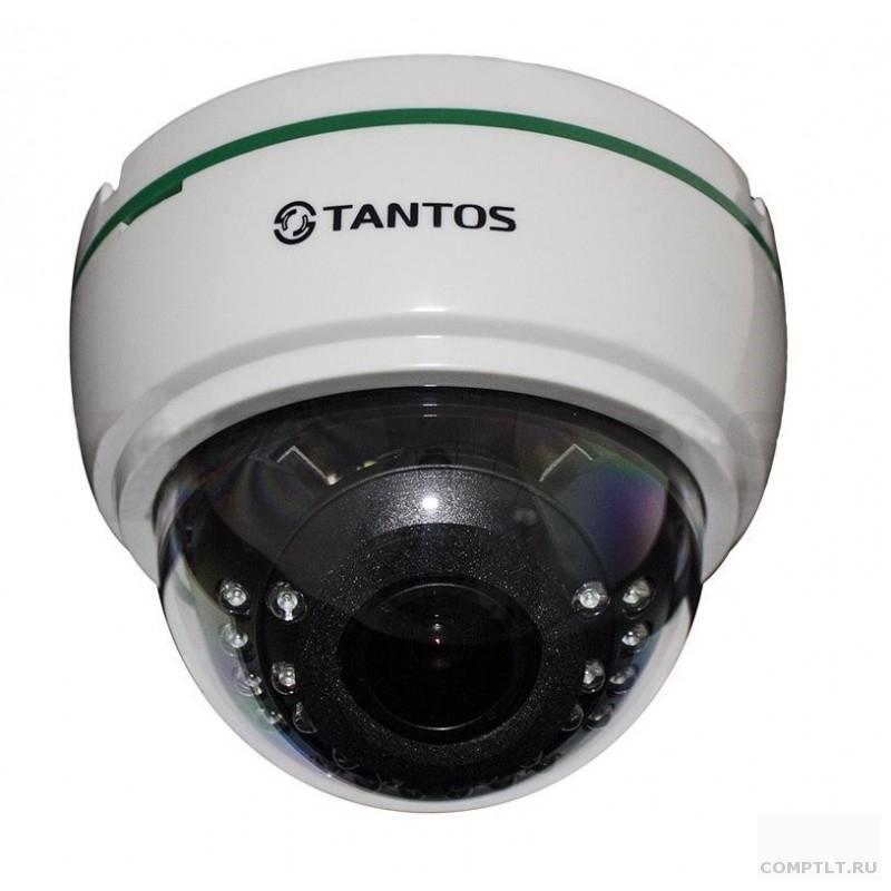 Tantos TSc-Di1080pUVCv 2.8-12 Купольная универсальная видеокамера 4 в1 AHD, TVI, CVI, CVBS 1080P «День/Ночь», 1/2.9" SONY Exmor CMOS Sensor, разрешение 2 Mp 1920 х 1080 30 к/с