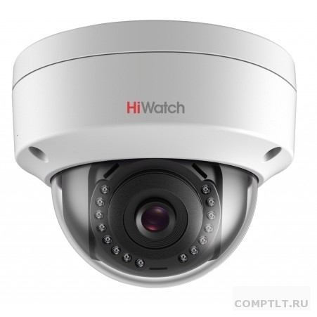 HiWatch DS-I102 4 mm Видеокамера IP 4-4мм цветная корп.белый