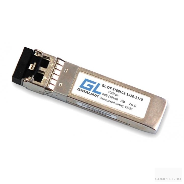 GIGALINK GL-OT-ST08LC2-1310-1310 Модуль 10Гбит/с, два волокна, SM, 2xLC, 1310 нм, 8 дБ до 10 км DDM LR