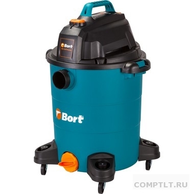 Bort Пылесос для сухой и влажной уборки BSS-1530-Premium 30 л 1500 Вт 23 кПа Пылесос для влажной уборки  5,6 кг набор аксессуаров 16 шт 93723460