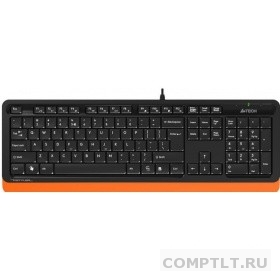 Клавиатура A-4Tech Fstyler FK10 ORANGE черный/оранжевый USB 1147534