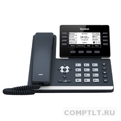 YEALINK SIP-T53W SIP-телефон, экран 3.7", 12 SIP аккаунтов, Wi-Fi, Bluetooth, Opus, 8BLF, PoE, USB, GigE, БЕЗ БП