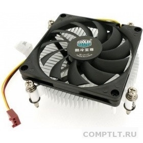 Cooler Master for Intel H115 DP6-8D1SA-B1 Intel 115, W, Al, 3pin, Ultra low profile
