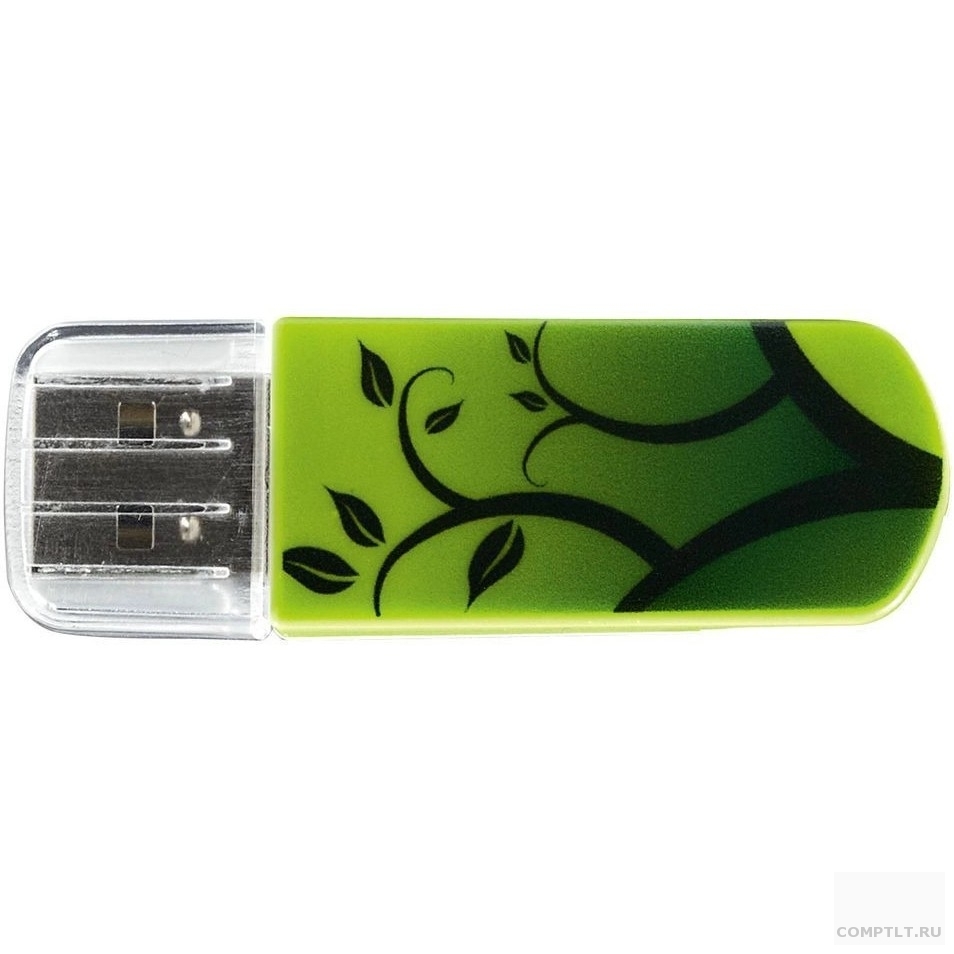 Verbatim USB Drive 32Gb Mini Elements Edition 49411 USB2.0 зеленый / рисунок