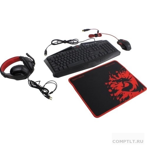 Redragon S101-BA 78382  Игровой набор мышьклавиатурагарнитураков 