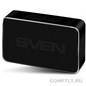 SVEN PS-85, черный 5 Вт, Bluetooth, FM, USB, microSD, 600мАч