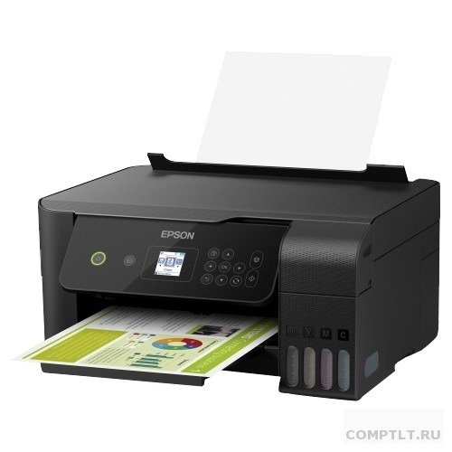 Epson L3160 C11CH42405 МФУ, A4, 5760x1440dpi, 33 стр/мин ч/б, 15 стр/мин цвет, Wi-Fi, USB