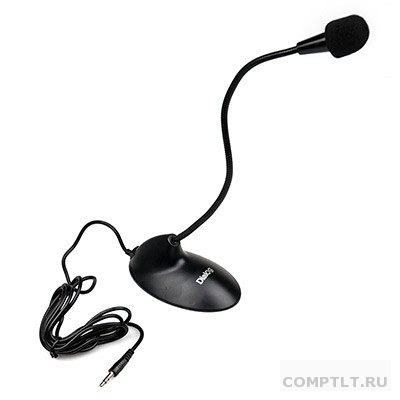 Микрофон Dialog M-115B конденсаторный, настольный, на гибком основании, черный