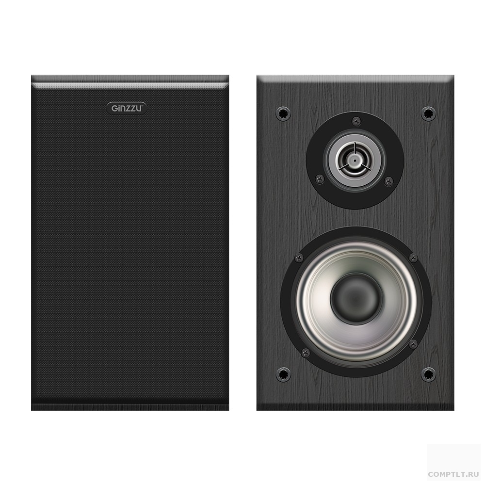 Ginzzu GM-312 GM-312, Акустическая система 2.0, 2x25W/BT/USB/SD/AUX/ДУ