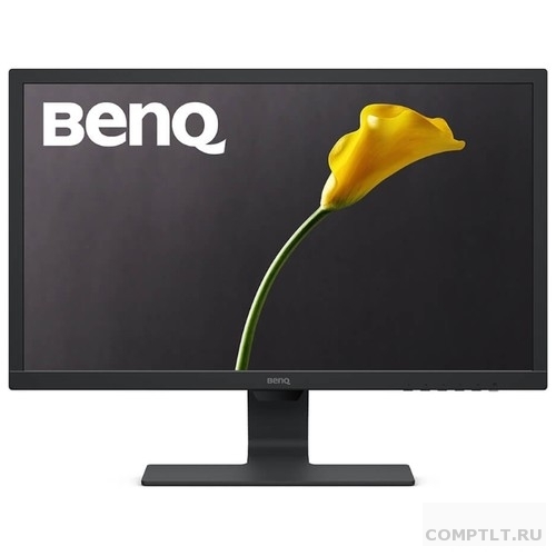 BenQ 24" GL2480Е черный TN 1920x1080 75Hz 1ms 170/160 250cd 8bit 10001 D-Sub DVI HDMI1.4 FlickerFree AudioOut VESA