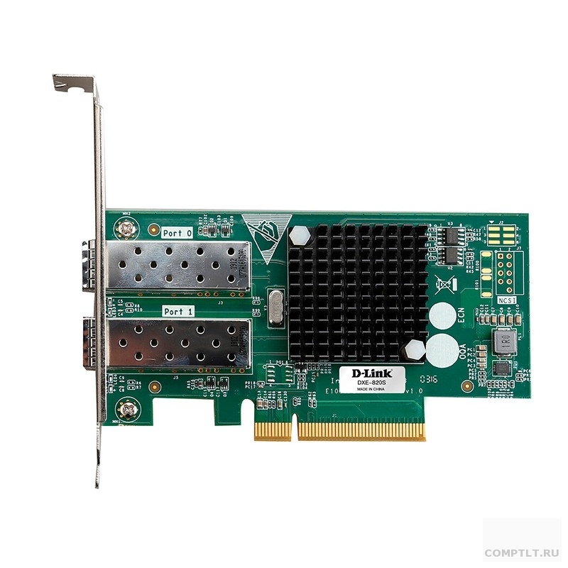 D-Link DXE-820S/A1A Сетевой PCI Express адаптер с 2 портами 10GBase-X SFP