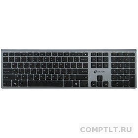 Клавиатура Oklick 890S серый USB беспроводная slim 1196549