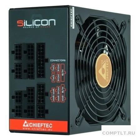 Chieftec Silicon SLC-850C ATX 2.3, 850W, 80 PLUS BRONZE, Active PFC, 140mm fan, Full Cable Management Retail