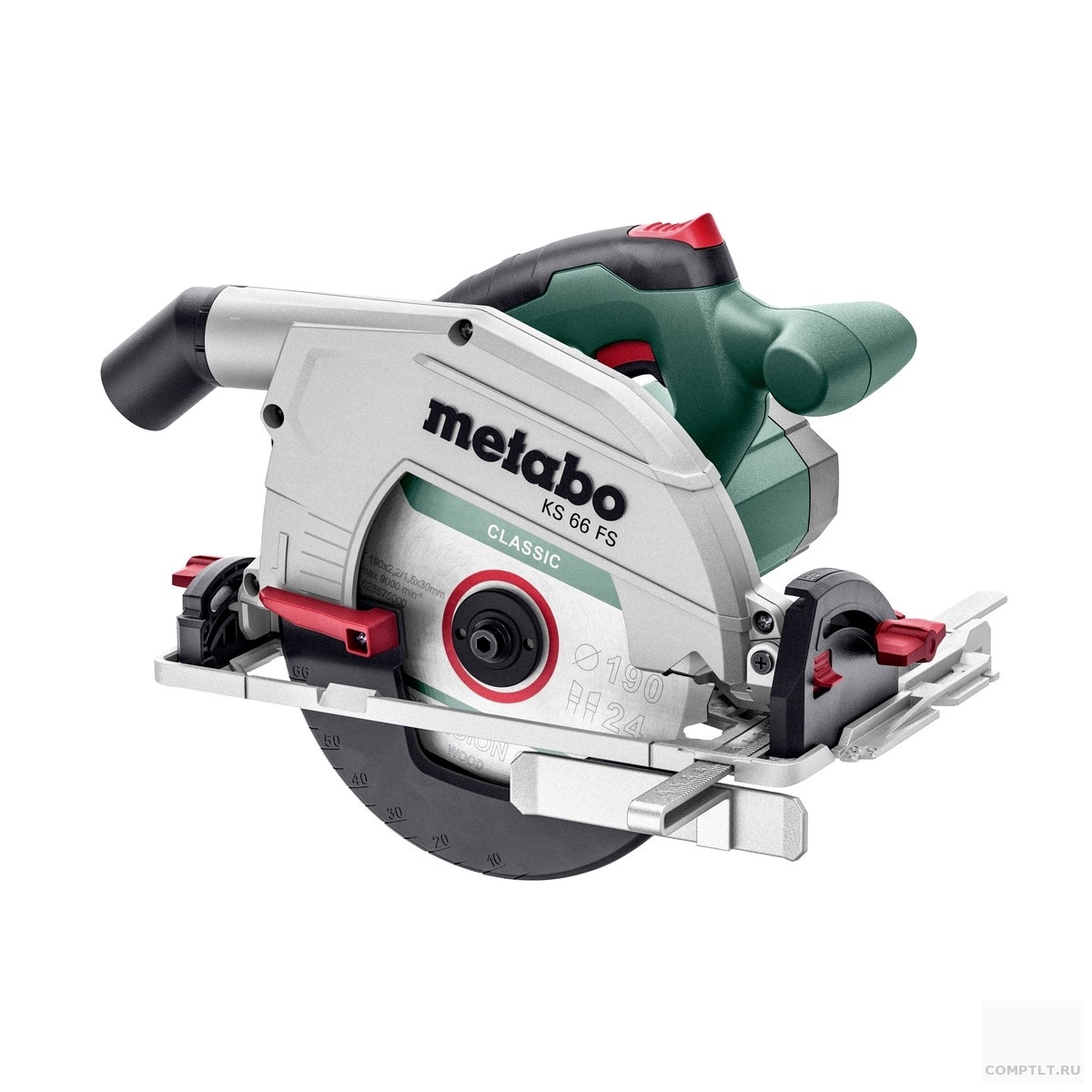 Metabo KS 66 FS  Пила дисковая 601066500  1500вт,66мм,кейс 