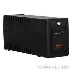 Exegate EP285538RUS ИБП ExeGate Power Back BNB-600.LED.AVR.C13.RJ 600VA/360W, LED, AVR,4IEC-C13, RJ45/11, Black