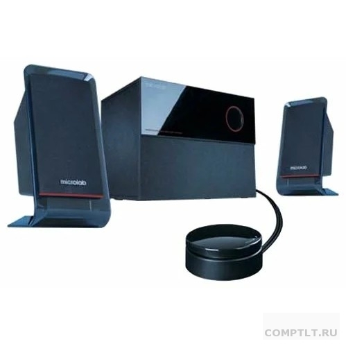 MICROLAB M-200 2 колонкисабвуфер дерево черные 12Wx2  16W RMS