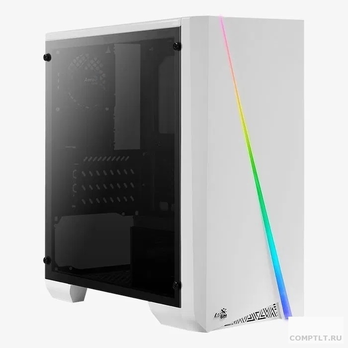 MiniTower AeroCool Cylon Mini White  mATX, Window , без БП "59266