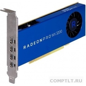  Dell PCI-E 490-BFQR AMD Radeon Pro WX3200 4096Mb GDDR5/DPx4/HDCP oem