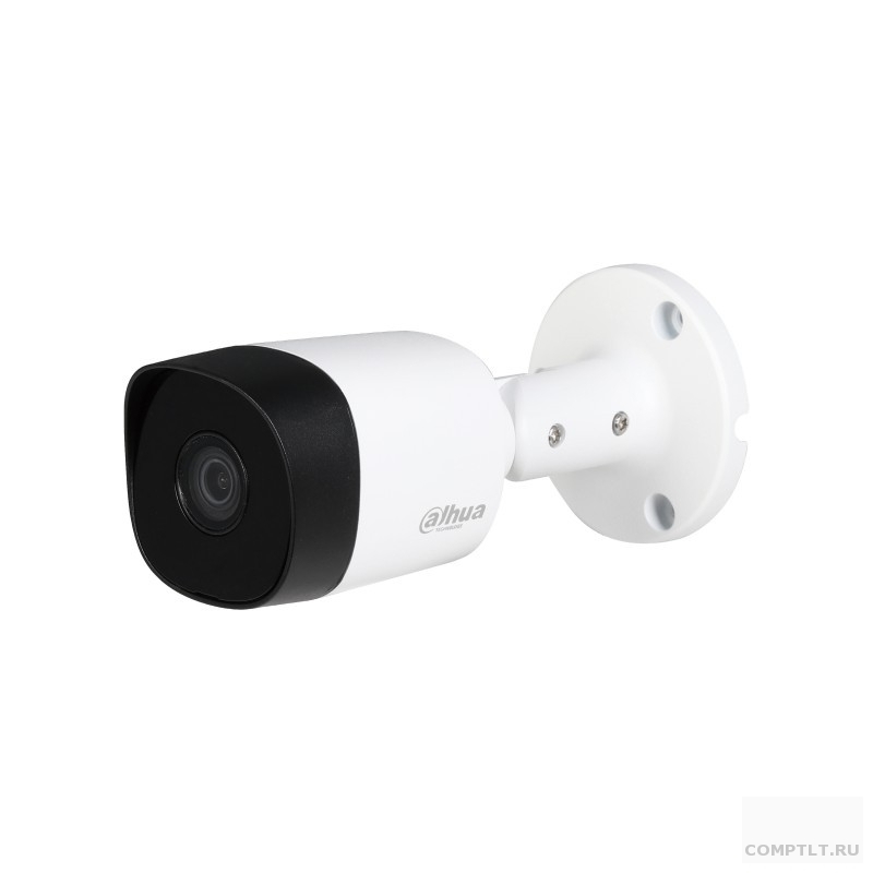 EZ-IP EZ-HAC-B2A21P-0360B Видеокамера HDCVI цилиндрическая, 1/2.7" 2Мп КМОП, 3.6мм объектив, 4в1CVI/TVI/AHD/CVBS, IP67
